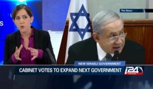 Israel: Cabinet votes to expand Netanyahu's government