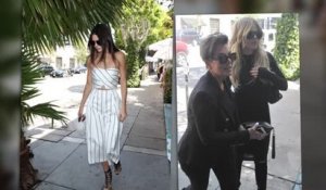 Kendall, Khloé et Kris Jenner ensemble à Los Angeles