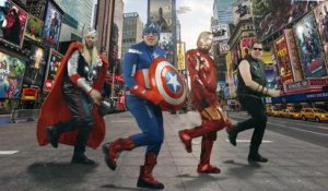 Les Avengers version "Uptown Funk"