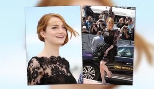 Emma Stone est ravaissante en dentelle à Cannes