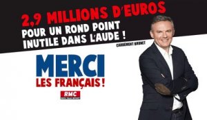 2,9 millions d’euros pour un rond-point inutile dans l’Aude !