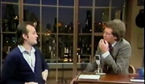 Bill Murray chez David Letterman en 1982