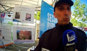 Lutte contre les cambriolages : la police sur un marché de Nantes