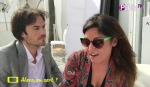 Exclu Vidéo : Cannes 2015 : Ian Somerhalder : "avec Nikki, la montée des marches fut incroyable"