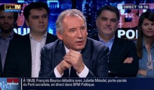 François Bayrou, invité de BFM Politique sur BFMTV - 240515