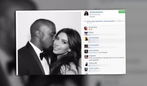 Kim Kardashian célèbre 1 an de mariage avec de vieilles photos