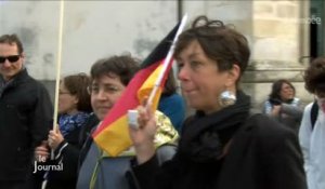 La Roche-sur-Yon: Manifestation contre la réforme du collège