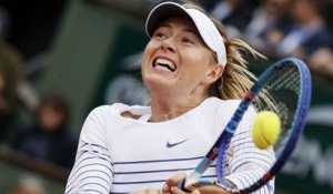 Roland Garros - Sharapova : ''Contente d’etre passée''