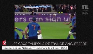 France-Angleterre : les plus gros plaquages des précédents crunches