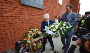 Cérémonie d'hommage aux victimes du drame du Heysel