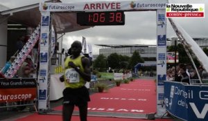 VIDEO. Succès populaire et performances au 11e marathon Poitiers-Futuroscope