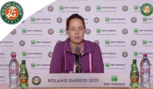 Conférence de presse Ana Ivanovic Roland-Garros 2015 / 8e de finale