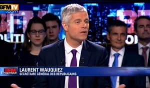 Wauquiez sur les huées contre Juppé et Fillon: "des moments qui je regrette"