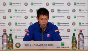 Roland-Garros - Nishikori : "Tsonga revient fort"