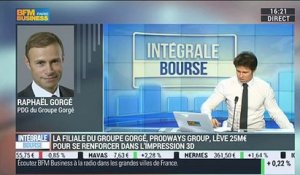 Groupe Gorgé lève 25 millions d'euros pour sa filiale d'impression 3D Prodways Group: Raphaël Gorgé – 01/06