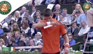 Temsp forts N. Djokovic - R. Gasquet Roland-Garros 2015 / 8e de finale