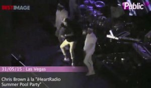 Exclu Vidéo : Chris Brown mène la danse à Vegas !