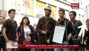 Réforme du collège : Les profs appellent à la grève !