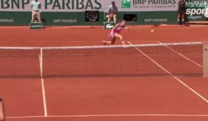 VIDÉO – Ivanovic - Safarova (5-7, 1-1) : La ligne blanche avec la Tchèque