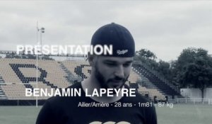 Flash Stade Rochelais - Benjamin Lapeyre arrive à l'ASR