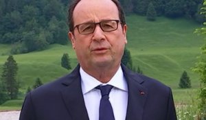 François Hollande annonce «des engagements» au G7 sur la transition énergétique