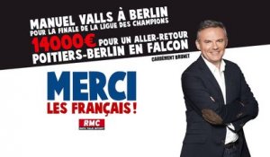 Manuel Valls à Berlin pour la finale de la Ligue des Champions: 14000€ pour un aller-retour Poitiers-Berlin en Falcon