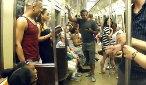 Une performance magnifique dans un métro à New-York