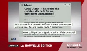 Duflot  dénonce « un Waterloo moral » Zapping du 10 juin