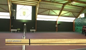 NBA #HalfCourtChallenge Andy Murray