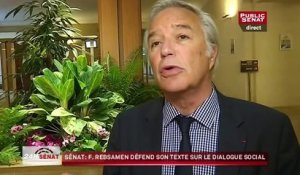 François Rebsamen, VRP du dialogue social au Sénat