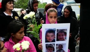 Marche blanche à la mémoire de David, l’enfant rom décédé lundi