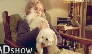 Zoophilic grand mother kisses her dog's ass