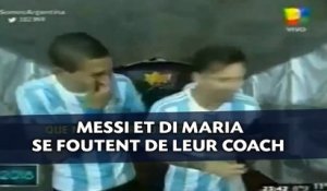 Messi et Di Maria se foutent de leur coach avec l'Argentine