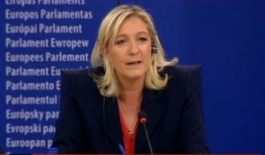 Marine Le Pen : «Jean-Marie Le Pen ne participe pas au groupe»