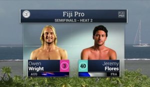 SURF WSL - FIJI PRO 1/2 Finale : Owen Wright vs. Jérémy Florès