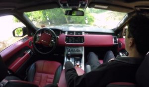 La Range Rover pilotée par iPhone