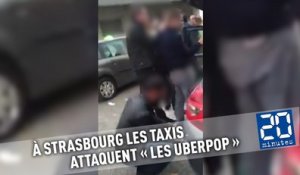 Les chauffeurs de taxis attaquent « les UberPop » à Strasbourg