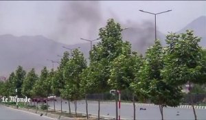 Premières images de l'attaque des talibans à Kaboul