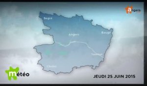 METEO JUIN 2015 [S.6] [E.25] - Météo locale - Prévisions du jeudi 25 juin 2015