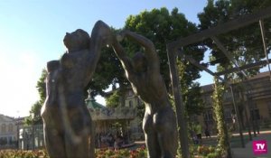 Les sculptures de bronze de l'artiste Catalane Marta Solsona s'invitent dans les allées du square Gambetta :