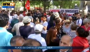 Attentat en Tunisie: les Tunisiens de France manifestent leur colère