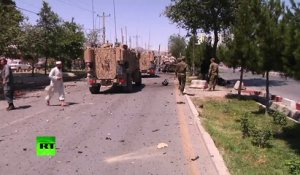 Une attaque terroriste à Kaboul vise le convoi militaire de l’OTAN