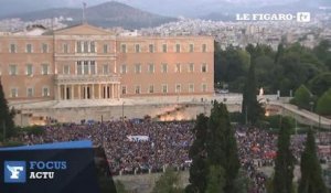 Grèce : les pro-européens se rassemblent à Athènes