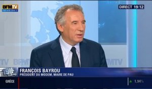 François Bayrou, invité de Ruth Elkrief sur BFMTV - 010715