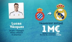 Officiel : Lucas Vazquez signe au Real Madrid !