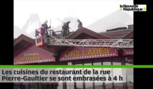 VIDEO. Incendie au restaurant Chinatown de Châteauroux