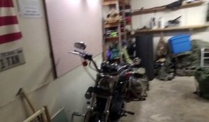 Un débile allume du mortier dans son garage : explosion énorme