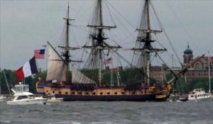 L'Hermione, vedette du Jour de l'Indépendance à New York