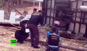 Un accident de train en Thaïlande a emporté la vie de cinq personnes