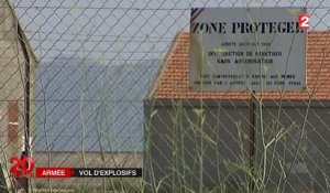 Inquiétant vol d'explosifs sur un site militaire
